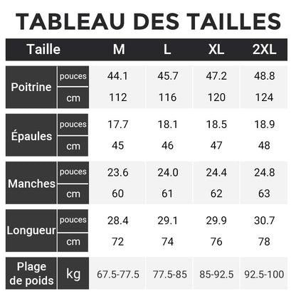 Chemise Habillée Extensible Infroissable pour Hommes