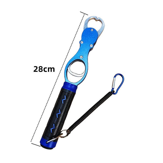 🎣 Soldes exceptionnels – 50 % de réduction : Pince à poisson en alliage d'aluminium avec balance intégrée