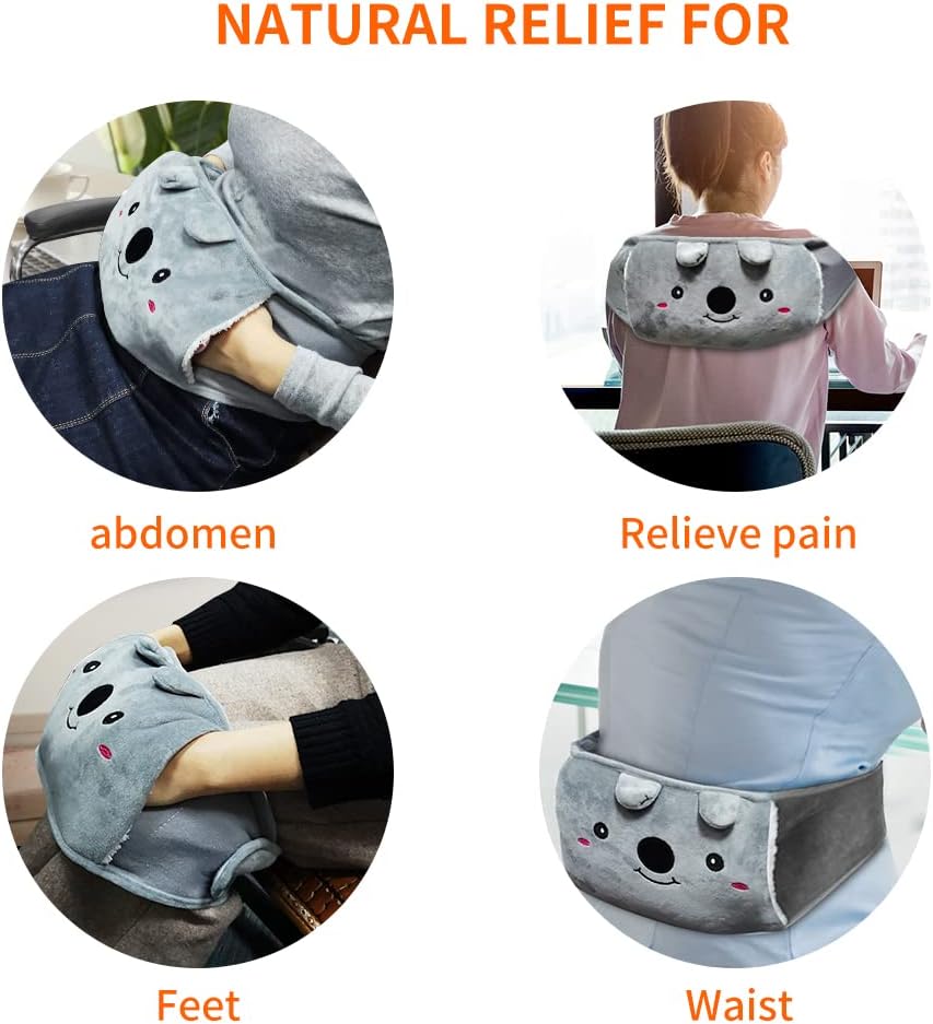 Promo Noël : -50% sur la ceinture en peluche avec bouillotte — chaleur douillette et cadeau parfait 🎁🔥