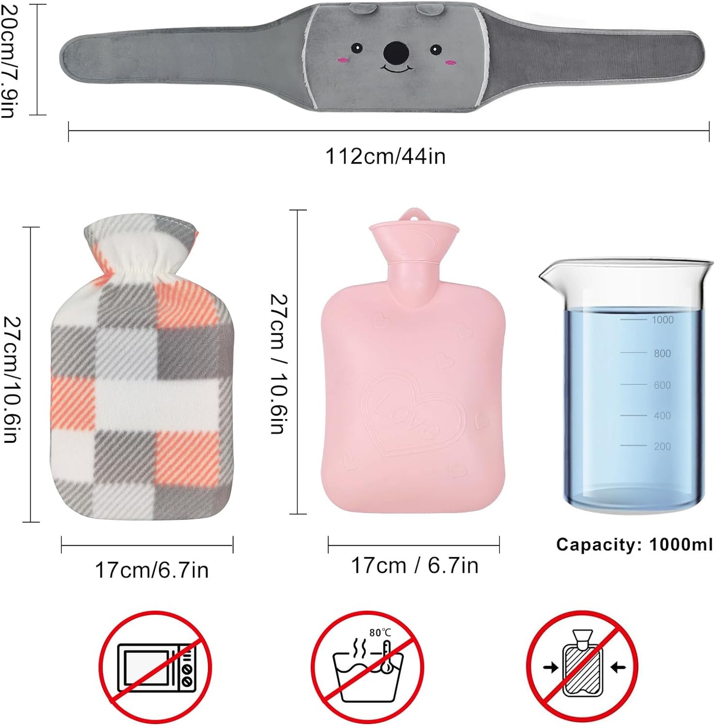 Promo Noël : -50% sur la ceinture en peluche avec bouillotte — chaleur douillette et cadeau parfait 🎁🔥