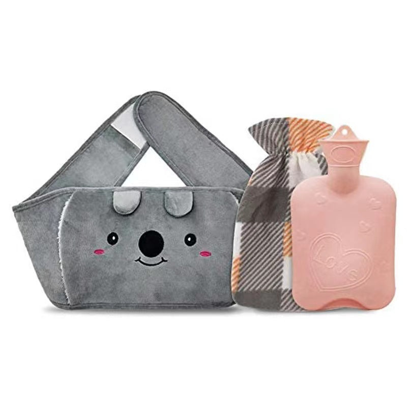 Promo Noël : -50% sur la ceinture en peluche avec bouillotte — chaleur douillette et cadeau parfait 🎁🔥