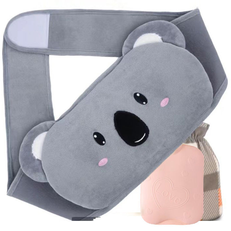 Promo Noël : -50% sur la ceinture en peluche avec bouillotte — chaleur douillette et cadeau parfait 🎁🔥