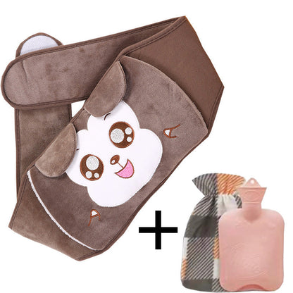 Promo Noël : -50% sur la ceinture en peluche avec bouillotte — chaleur douillette et cadeau parfait 🎁🔥