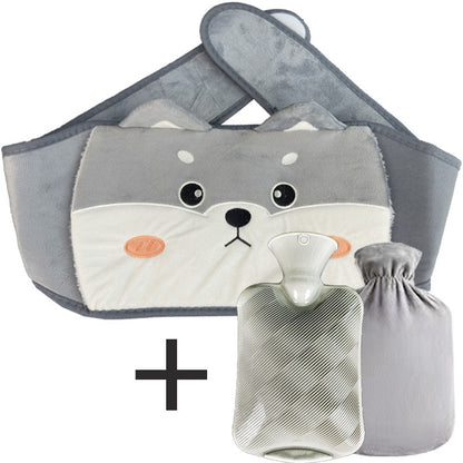 Promo Noël : -50% sur la ceinture en peluche avec bouillotte — chaleur douillette et cadeau parfait 🎁🔥