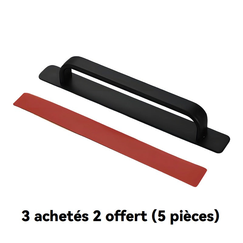 Poignée de porte en alliage d’aluminium - design moderne, robuste et légère