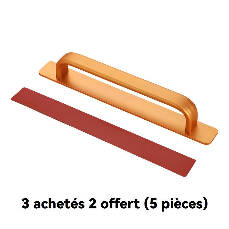 Poignée de porte en alliage d’aluminium - design moderne, robuste et légère