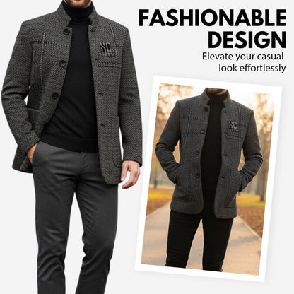 ❄️ Soldes d'hiver 🔥 Manteau d'extérieur chaud et décontracté pour homme【Livraison gratuite】