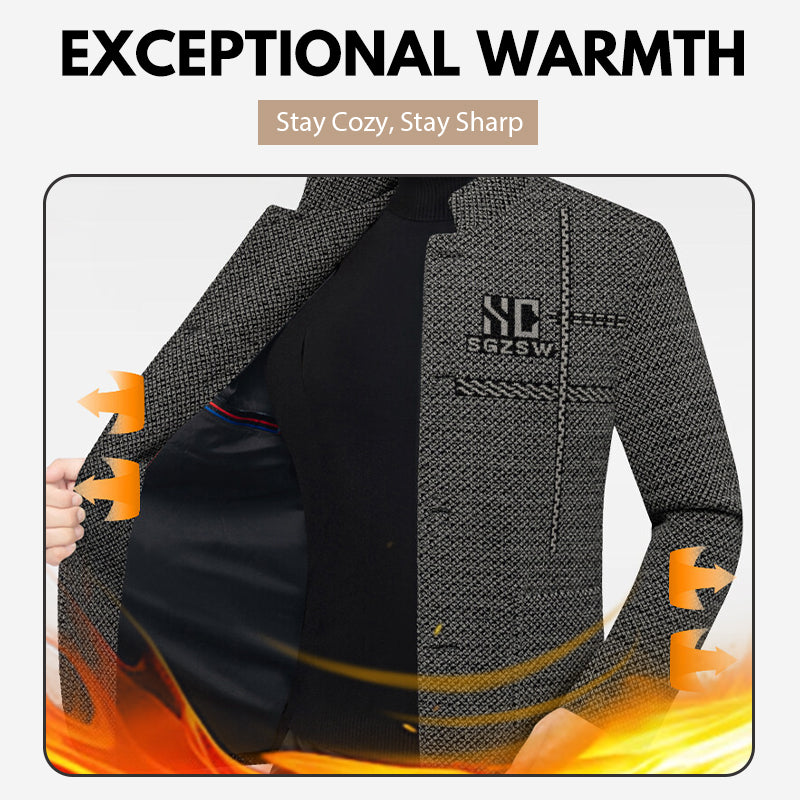 ❄️ Soldes d'hiver 🔥 Manteau d'extérieur chaud et décontracté pour homme【Livraison gratuite】