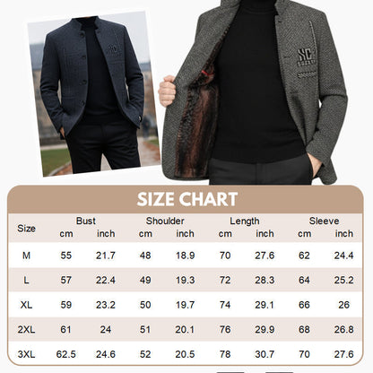 ❄️ Soldes d'hiver 🔥 Manteau d'extérieur chaud et décontracté pour homme【Livraison gratuite】