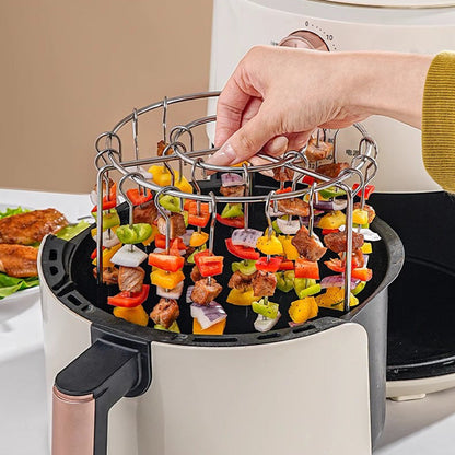 Ensemble de grilles de cuisson multifonctions en acier inox 316 pour friteuse à air chaud – robustesse et polyvalence pour une cuisson parfaite – 50% de réduction