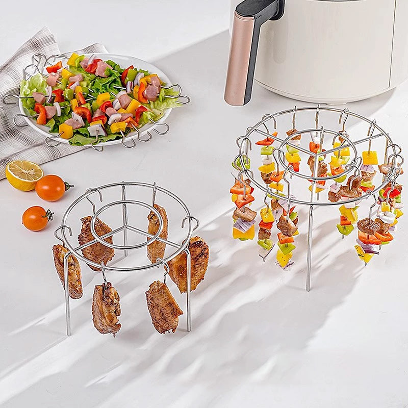 Ensemble de grilles de cuisson multifonctions en acier inox 316 pour friteuse à air chaud – robustesse et polyvalence pour une cuisson parfaite – 50% de réduction