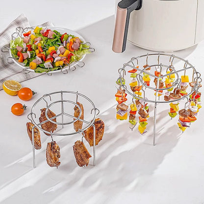 Ensemble de grilles de cuisson multifonctions en acier inox 316 pour friteuse à air chaud – robustesse et polyvalence pour une cuisson parfaite – 50% de réduction