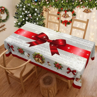 Nappe élégante à motif de Noël – 46% de réduction, stock limité