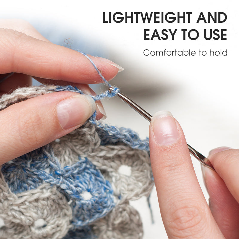 Crochets à tricoter avec languette – l’outil idéal pour des pulls parfaits
