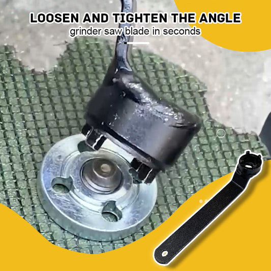 🔥 1 acheté, 1 offert ! Clé de Réglage à 4 Griffes pour Meuleuse d'Angle – Acier Antidérapant, Changement de Lame Rapide 🔧⚙️