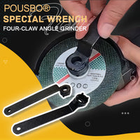 🔥 1 acheté, 1 offert ! Clé de Réglage à 4 Griffes pour Meuleuse d'Angle – Acier Antidérapant, Changement de Lame Rapide 🔧⚙️