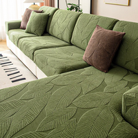 Housse de coussin pour canapé en jacquard imperméable – protection élégante et durable