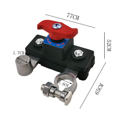 🔥 Réduction exceptionnelle de 50% — Interrupteur de Déconnexion de Batterie pour Voiture (12V-24V), coque ignifuge, parfait pour urgences et maintenance ⚡🚘