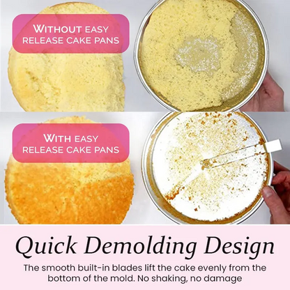 Moule à gâteau Perfect Release – Démoulage facile et antiadhésif, 50% de réduction