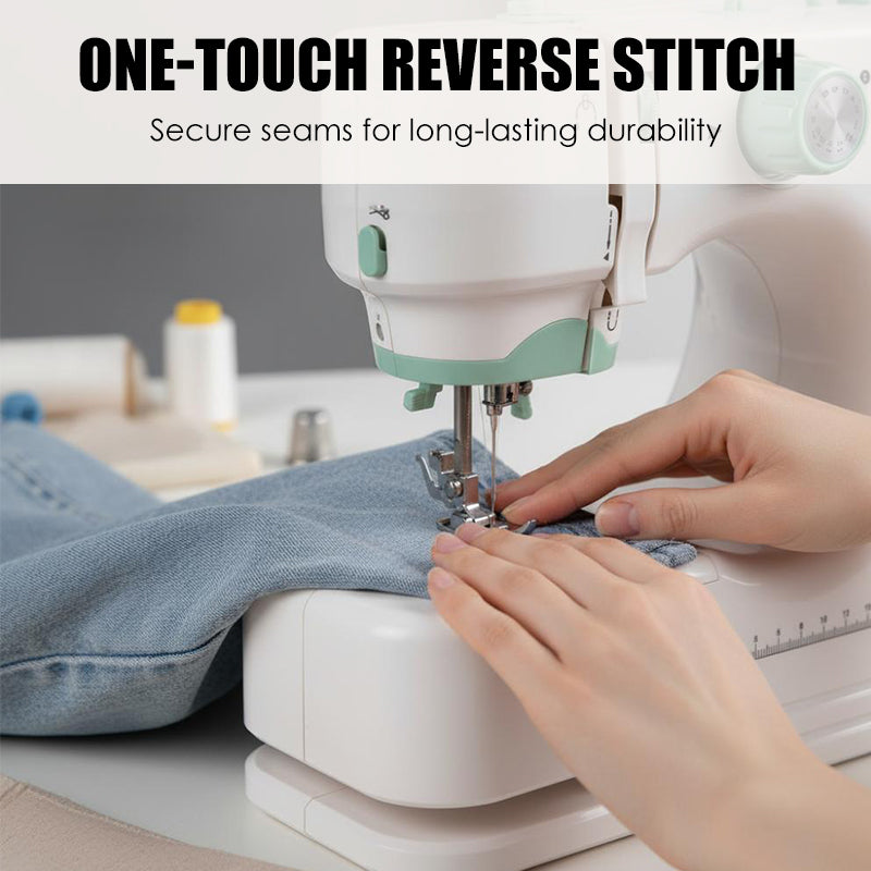 Machine à coudre électrique compacte — idéale pour la couture à domicile, pratique et fiable
