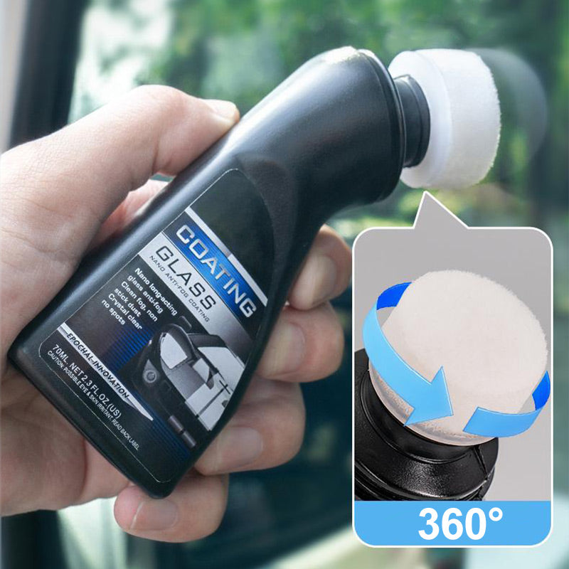 🔥 Attention aux ventes exceptionnelles ! ❄️ Chiffon de revêtement antimbuée micromoléculaire – Garde votre pare-brise clair et sans buée 🧽✨