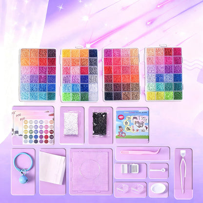 📢📢50% DE RÉDUCTION !!! 🎅Kit complet de perles à repasser de 96 couleurs