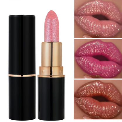 Offre du Jour Exceptionnelle : 1 Acheté = 1 Offert — Rouge à Lèvres Pailleté, Waterproof et Hydratant 💄✨