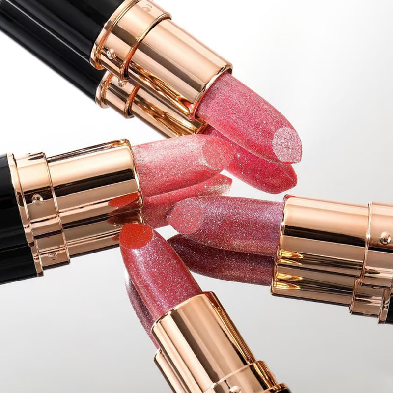 Offre du Jour Exceptionnelle : 1 Acheté = 1 Offert — Rouge à Lèvres Pailleté, Waterproof et Hydratant 💄✨