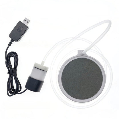 【📍Série pour Aquarium📍】Pompe à oxygène USB silencieuse – Moteur en cuivre pur, fonctionnement discret, idéale pour aquariums. Disponible en plusieurs couleurs !