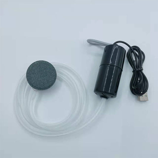 【📍Série pour Aquarium📍】Pompe à oxygène USB silencieuse – Moteur en cuivre pur, fonctionnement discret, idéale pour aquariums. Disponible en plusieurs couleurs !