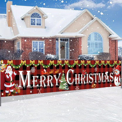 🎁 Cadeaux Priviléges de Noël🎄Panneau "Joyeux Noël" pour Extérieur -61% ! ✨