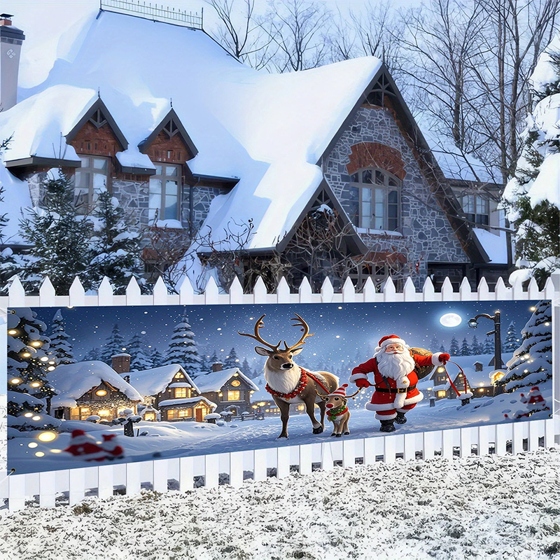 🎁 Cadeaux Priviléges de Noël🎄Panneau "Joyeux Noël" pour Extérieur -61% ! ✨