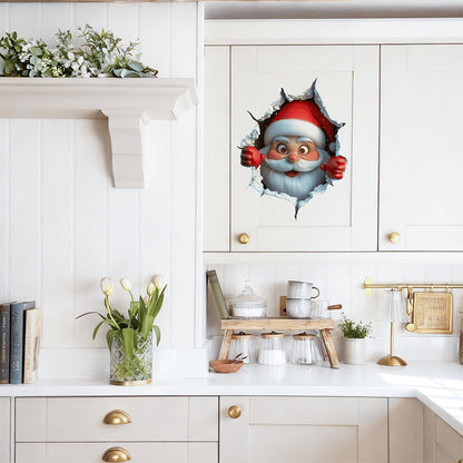 🎅Soldes de Noël 50 % DE RÉDUCTION !!🎁Autocollants muraux créatifs de Noël