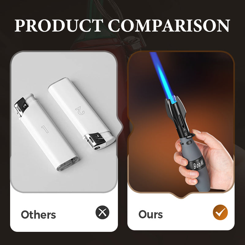 Briquet Fusée Anti-Stress – Flamme Anti-Vent et Plaisir Ludique, votre compagnon zen et amusant 🚀🎁