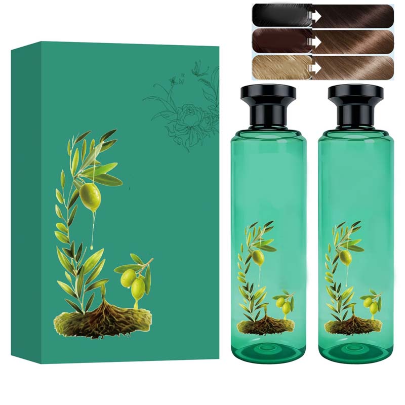 🌿 Teinture Capillaire Botanique aux Huiles Essentielles – Couleur Durable, Douce pour les Cheveux et Nourrissante, Sans Irritation 🌿