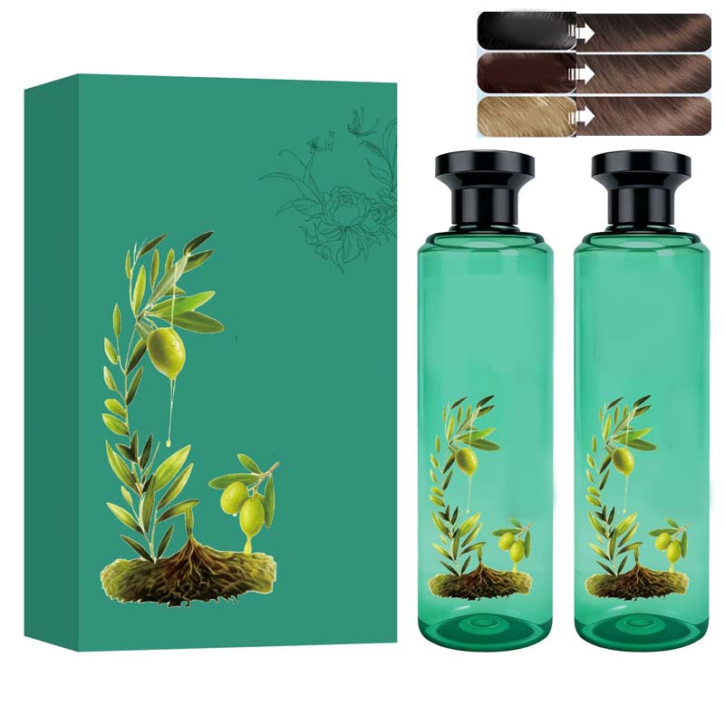 🌿 Teinture Capillaire Botanique aux Huiles Essentielles – Couleur Durable, Douce pour les Cheveux et Nourrissante, Sans Irritation 🌿