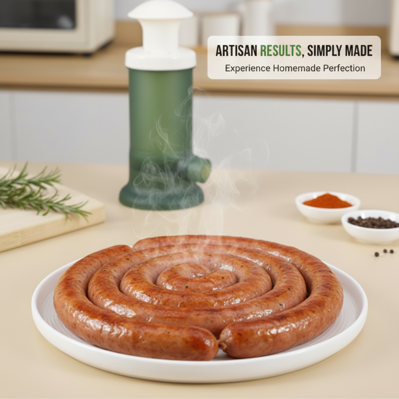 Promo exceptionnelle : 55 % de réduction sur la machine à embosser les saucisses manuelle pour usage domestique
