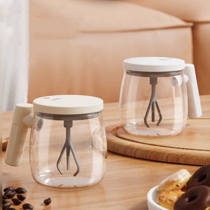 Mug à café électrique portable avec agitateur et poignée – Profitez de 60% de réduction !
