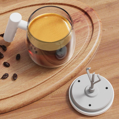 Mug à café électrique portable avec agitateur et poignée – Profitez de 60% de réduction !