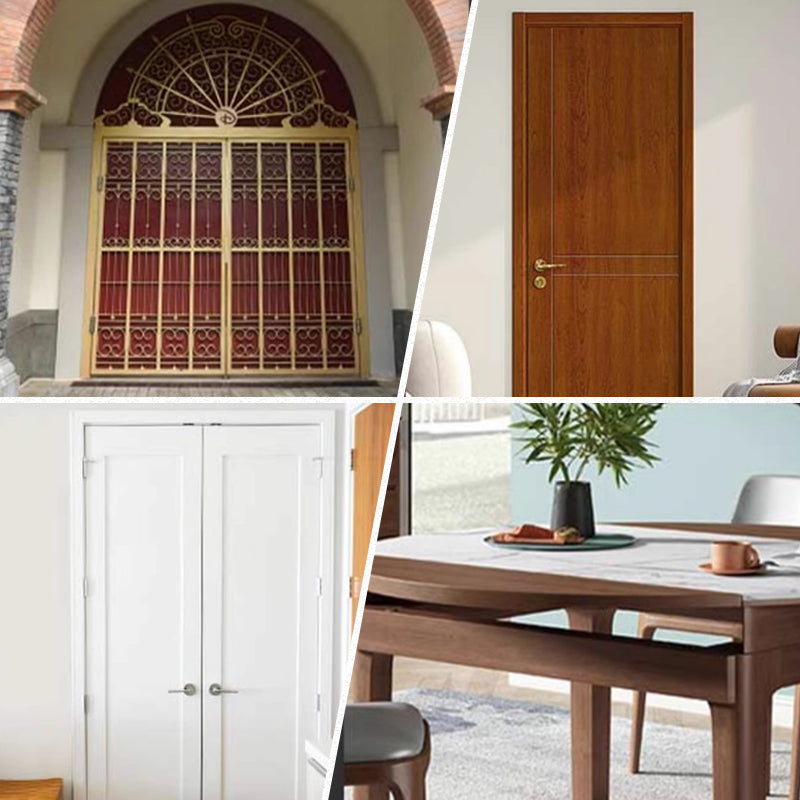 Charnière de porte à ressort – fermeture automatique, équipée de vis, installation facile — 50 % de réduction