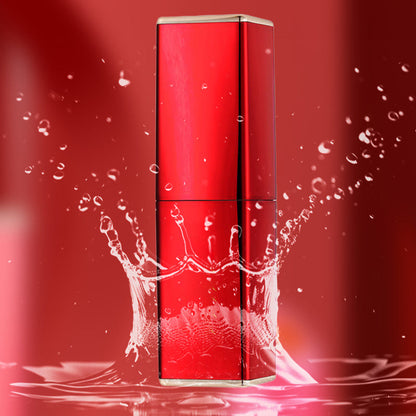 Éclair de Noël : Rouge à Lèvres Pailleté Hydratant qui Change de Couleur — Double Couche, Longue Tenue et Activation Thermique — Promo 48%