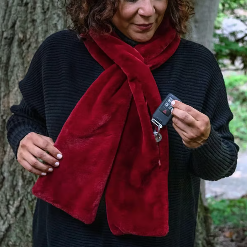 🎅 Offre spéciale Noël ⚡ Plus de 50 000 exemplaires vendus ! 🧣❤️‍🔥Écharpe douillette avec poche cachée