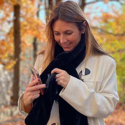🎅 Offre spéciale Noël ⚡ Plus de 50 000 exemplaires vendus ! 🧣❤️‍🔥Écharpe douillette avec poche cachée