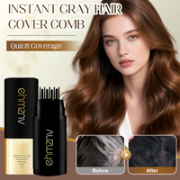 🔥Plus vous achetez, plus vous obtenez gratuitement — offre exclusive🌿 Peigne instantané pour cheveux gris ❤️