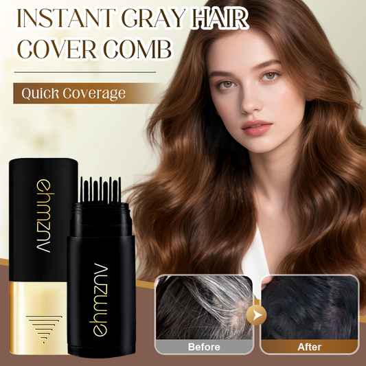 🔥Plus vous achetez, plus vous obtenez gratuitement — offre exclusive🌿 Peigne instantané pour cheveux gris ❤️