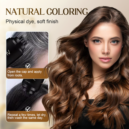 🔥Plus vous achetez, plus vous obtenez gratuitement — offre exclusive🌿 Peigne instantané pour cheveux gris ❤️