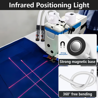 Lampe magnétique de positionnement pour machine à coudre – éclairage précis et 50 % de réduction pendant les soldes