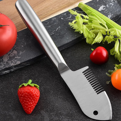 🥔🥒 Éplucheur à julienne polyvalent en acier inoxydable – Des juliennes parfaites, promo exceptionnelle