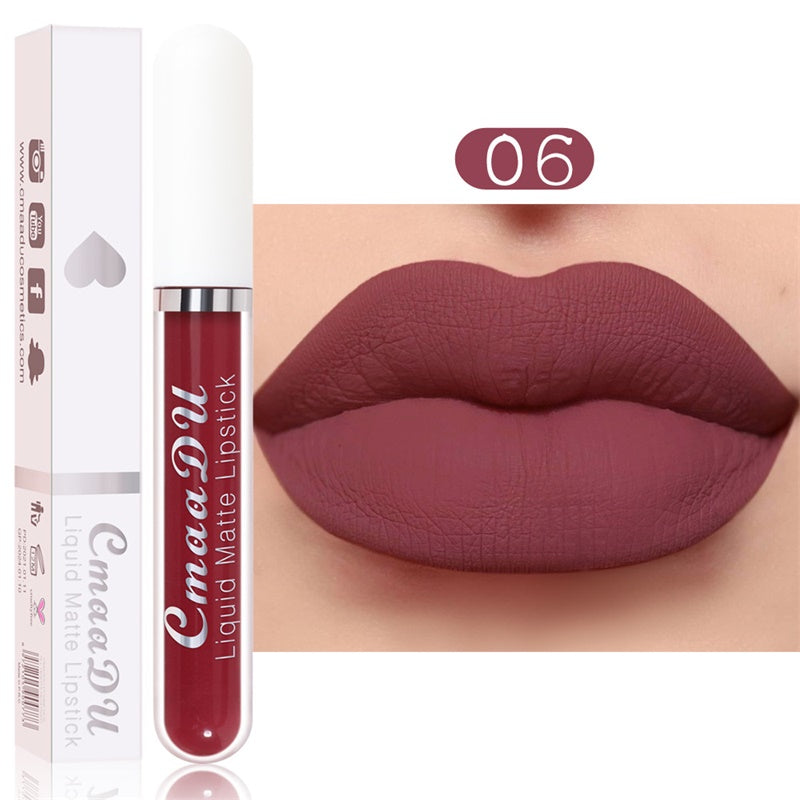 Profitez de 50 % de réduction sur le rouge à lèvres liquide mat et waterproof – 18 teintes éclatantes 💄✨