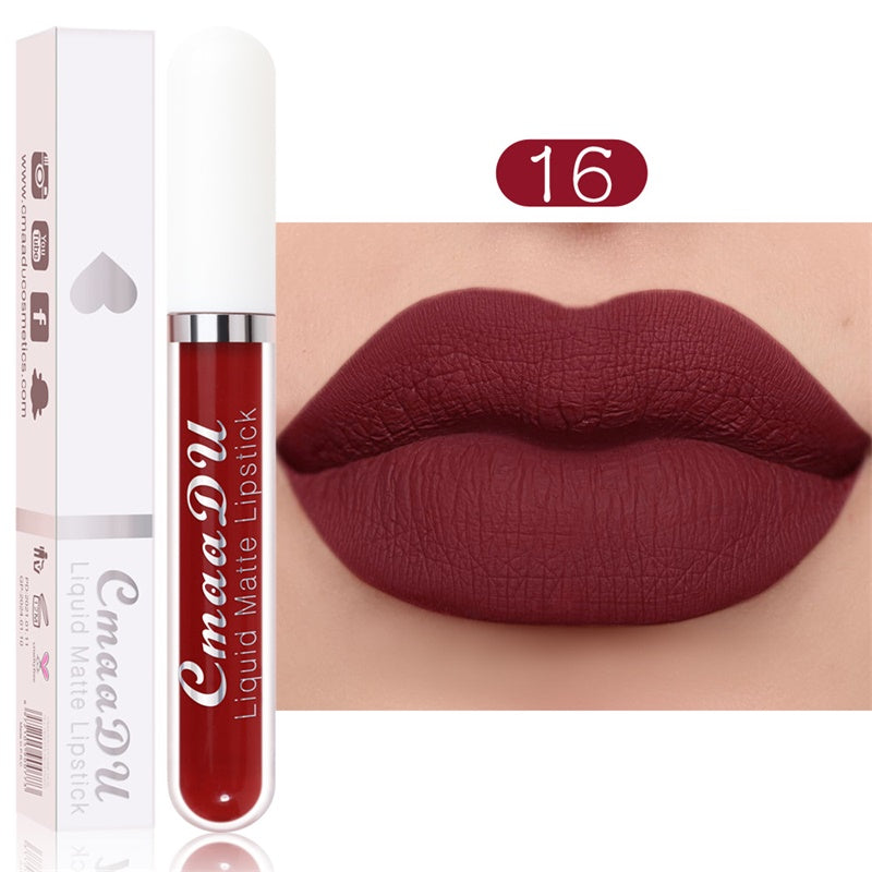 Profitez de 50 % de réduction sur le rouge à lèvres liquide mat et waterproof – 18 teintes éclatantes 💄✨